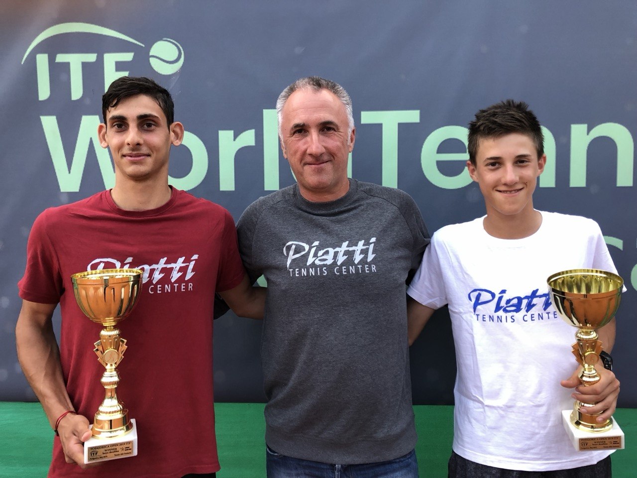 Branko Đurić — ITF J4 Podgorica 2019, dubl pehari