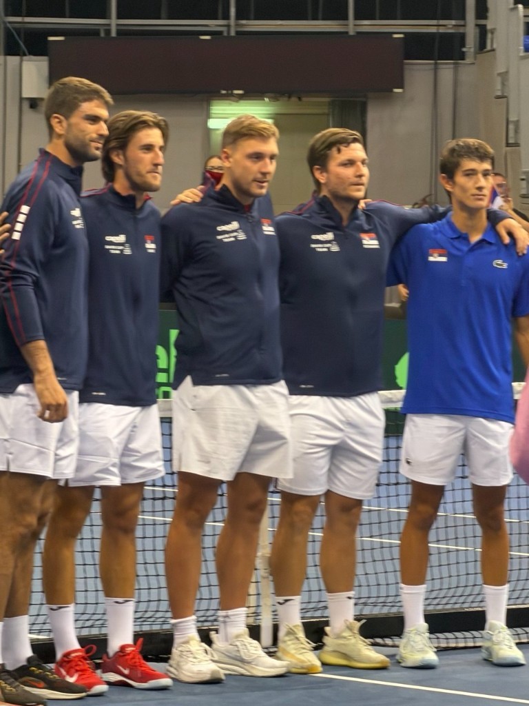 Tim Srbije — Davis Cup World Group I, Niš